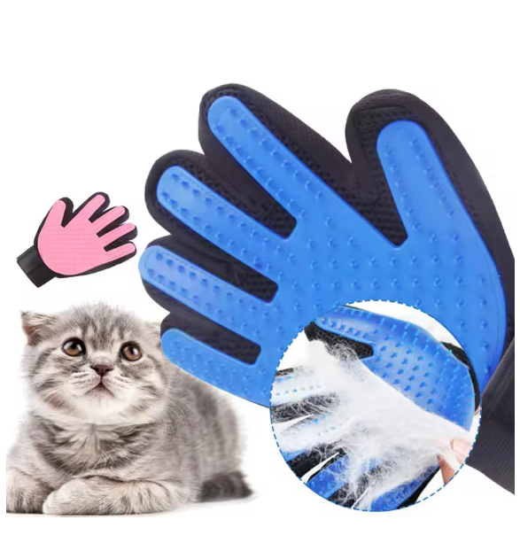 Cat gloves Cat comb dog hair removal comb Bath brush Pet